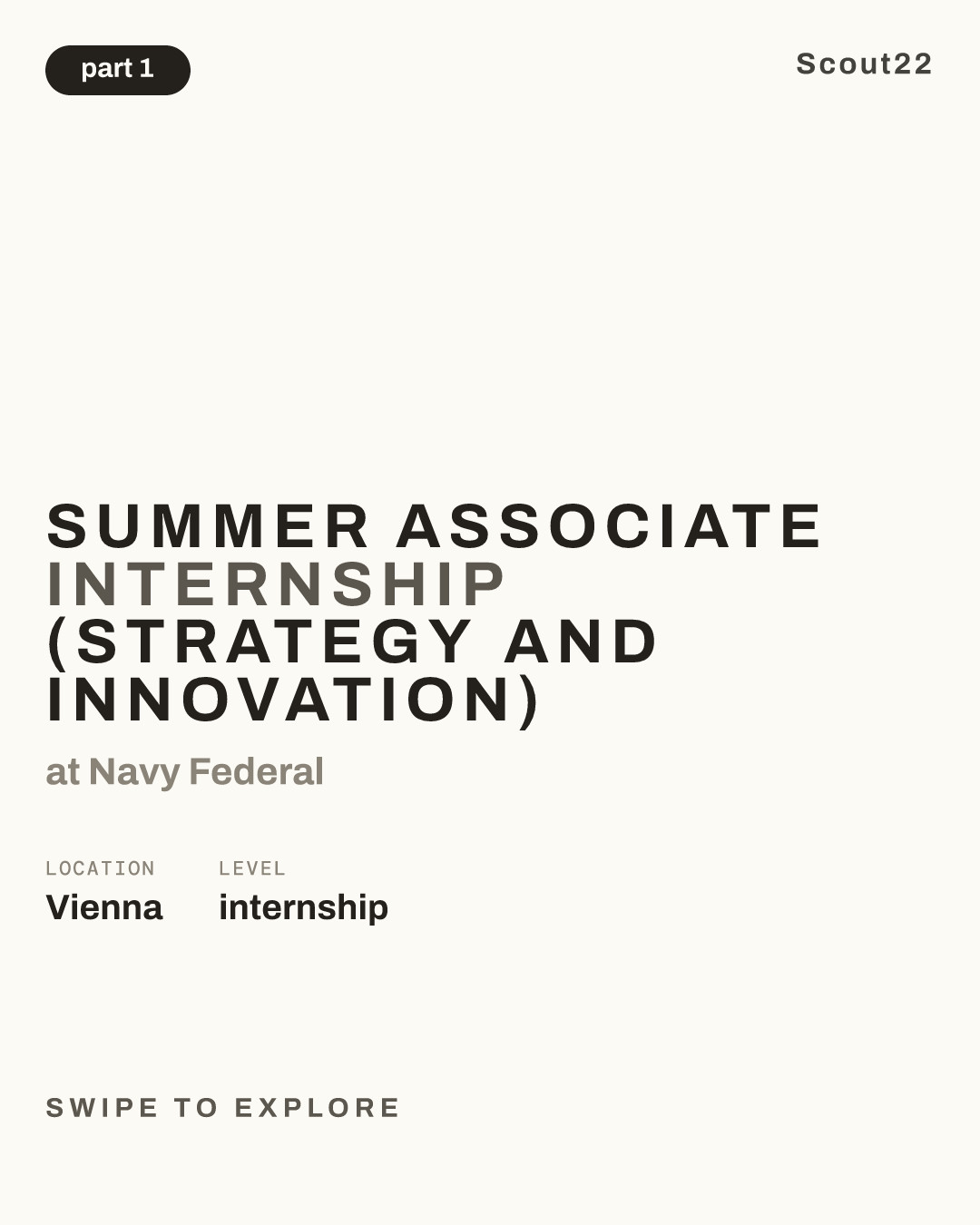 Summer Associate Internship (Strategy and Innovation) at Navy Federal