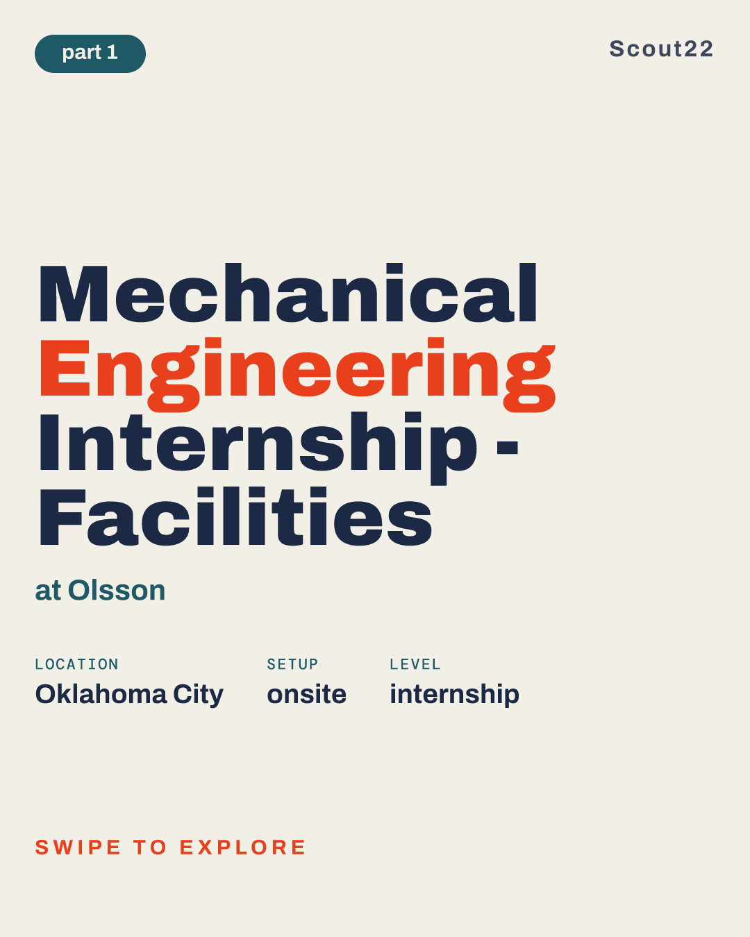 Mechanical Engineering Internship - Facilities at Olsson