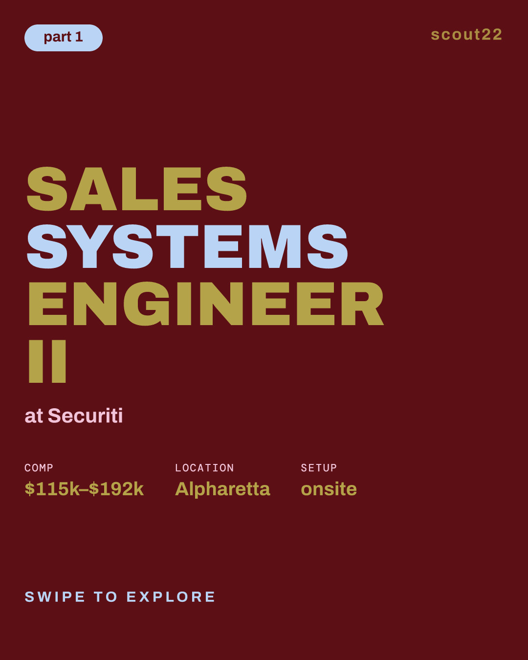 Sales Systems Engineer II at Securiti