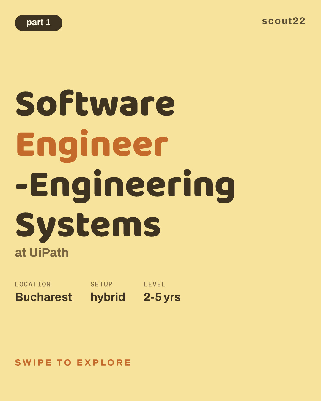 Software Engineer -Engineering Systems at UiPath
