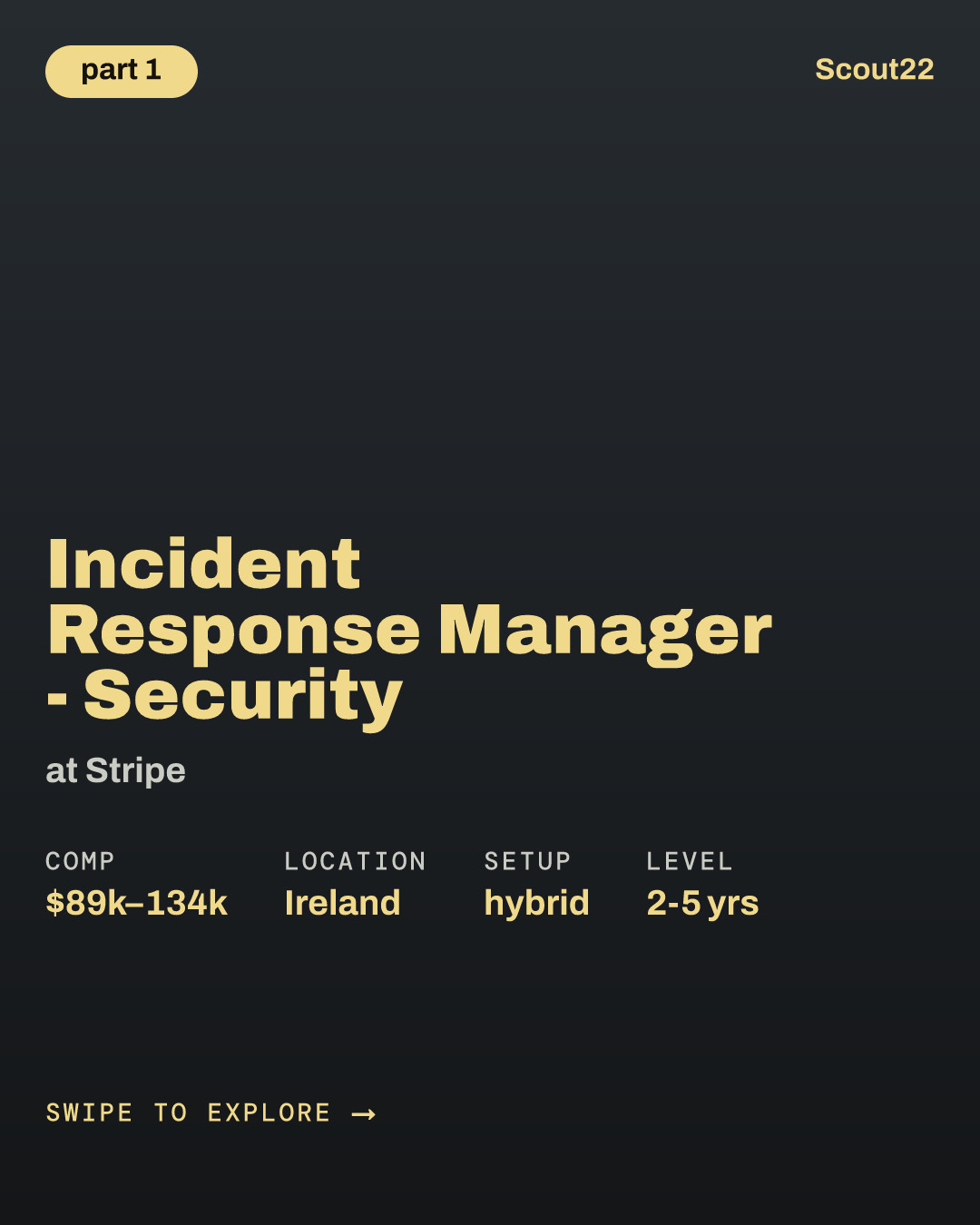 Incident Response Manager - Security at Stripe