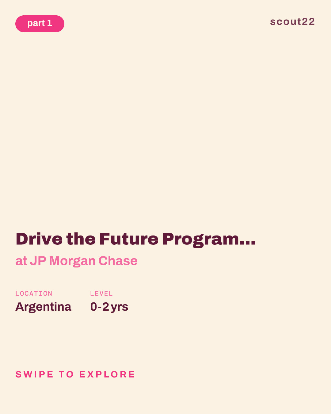 Drive the Future Program for Students – Human Resources (Part Time) at JP Morgan Chase