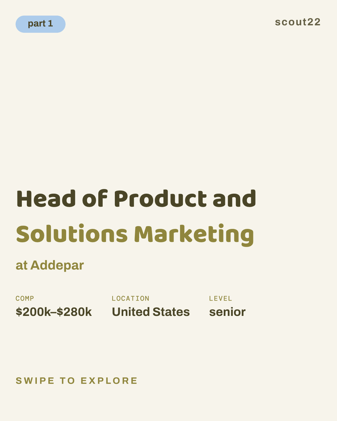 Head of Product and Solutions Marketing at Addepar