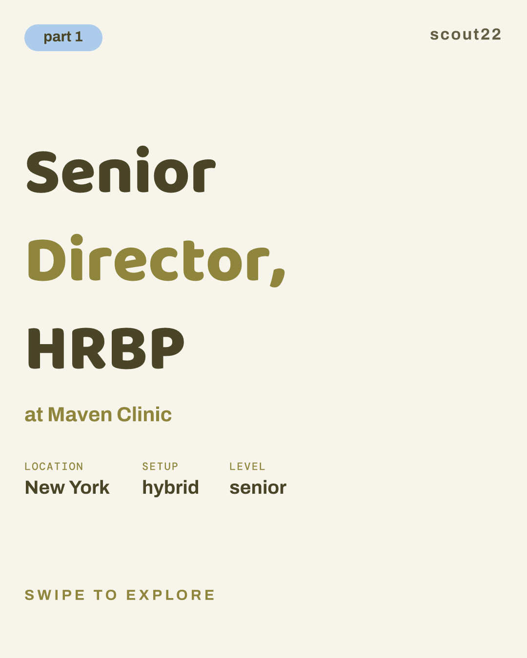 Senior Director, HRBP at Maven Clinic