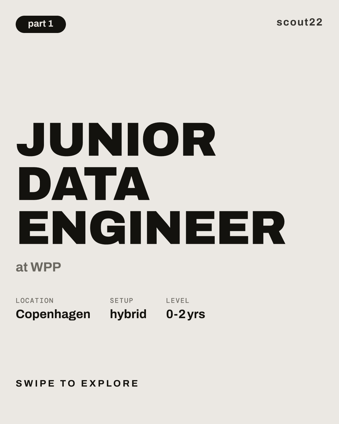 Junior Data Engineer at WPP