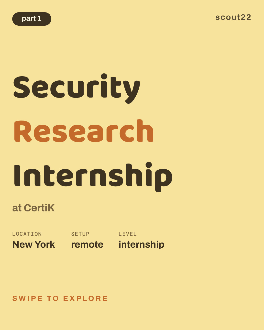 Security Research Internship at CertiK