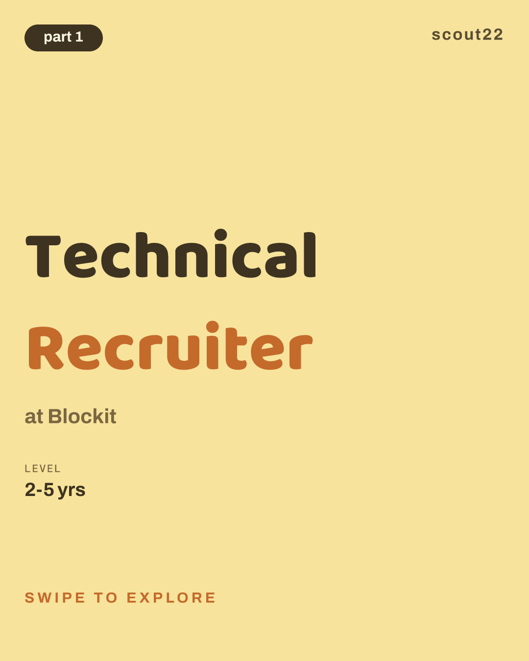 Technical Recruiter at Blockit