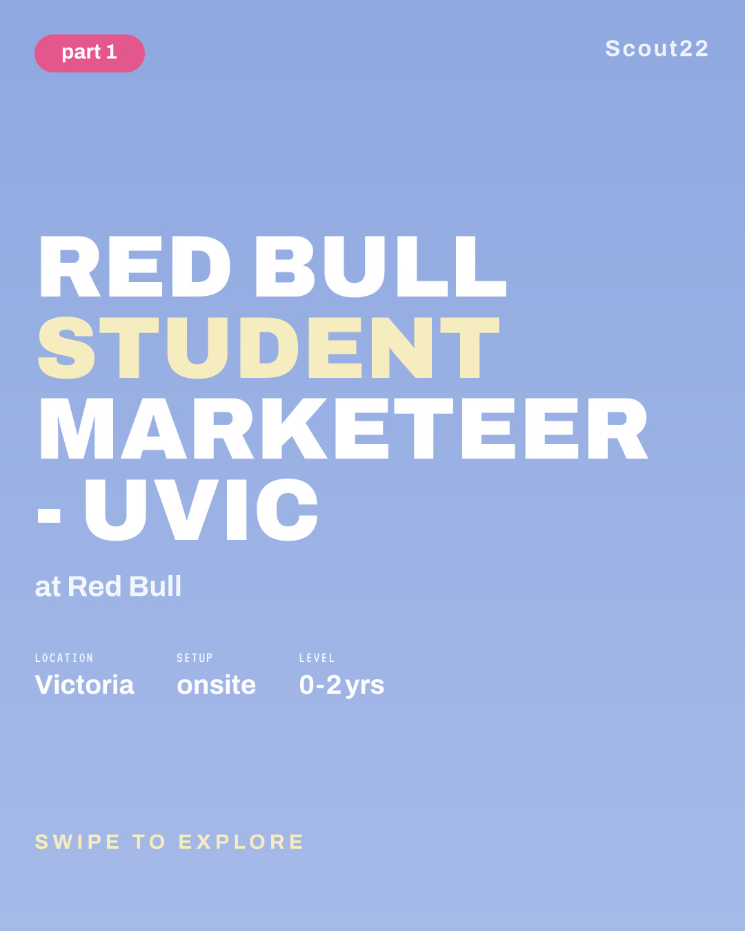 Red Bull Student Marketeer - UVic at Red Bull
