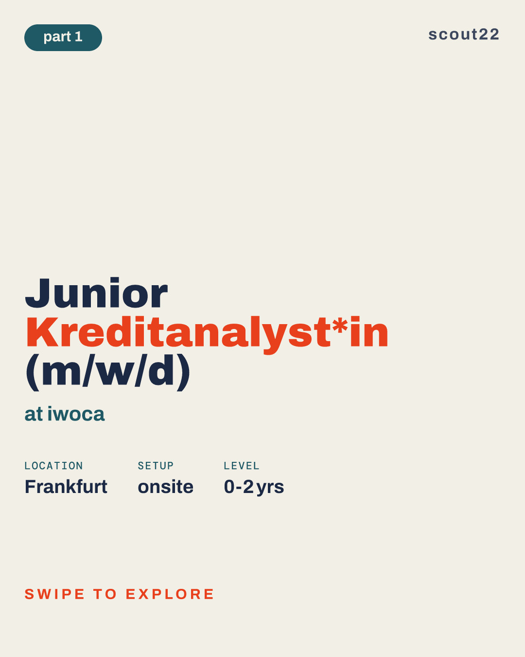 Junior Kreditanalyst*in (m/w/d) at iwoca