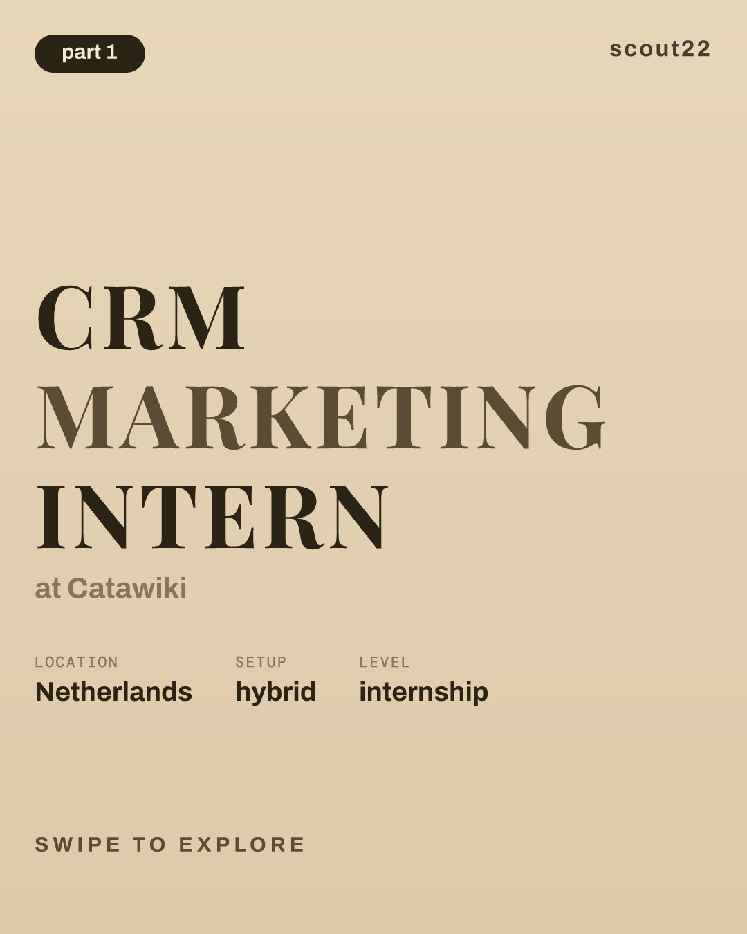 CRM Marketing Intern at Catawiki