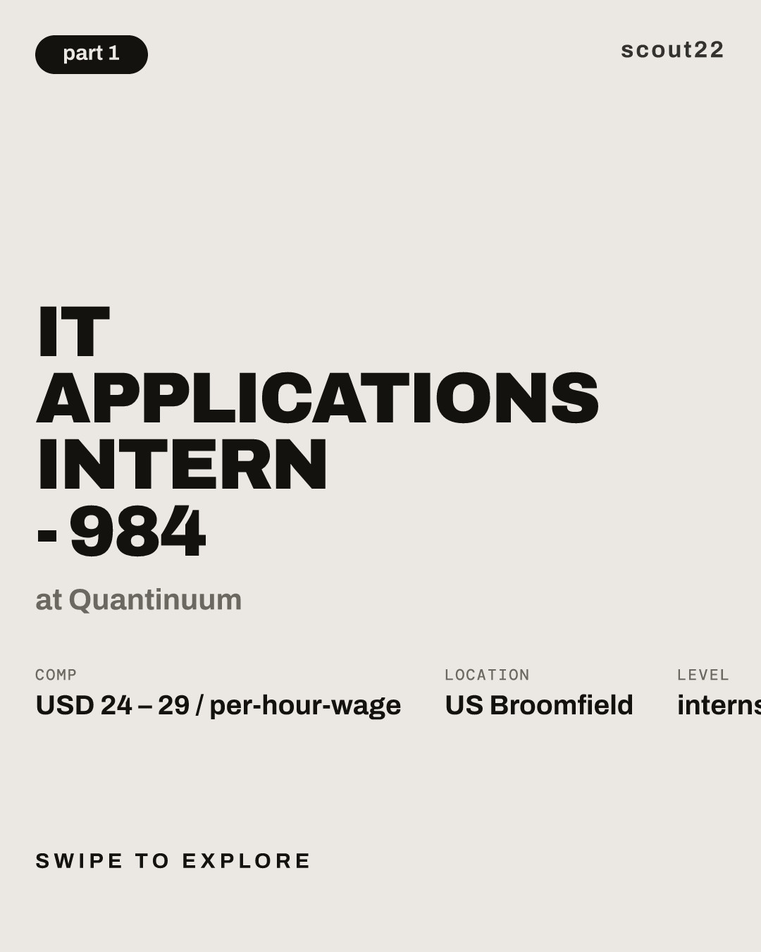IT Applications Intern - 984 at Quantinuum