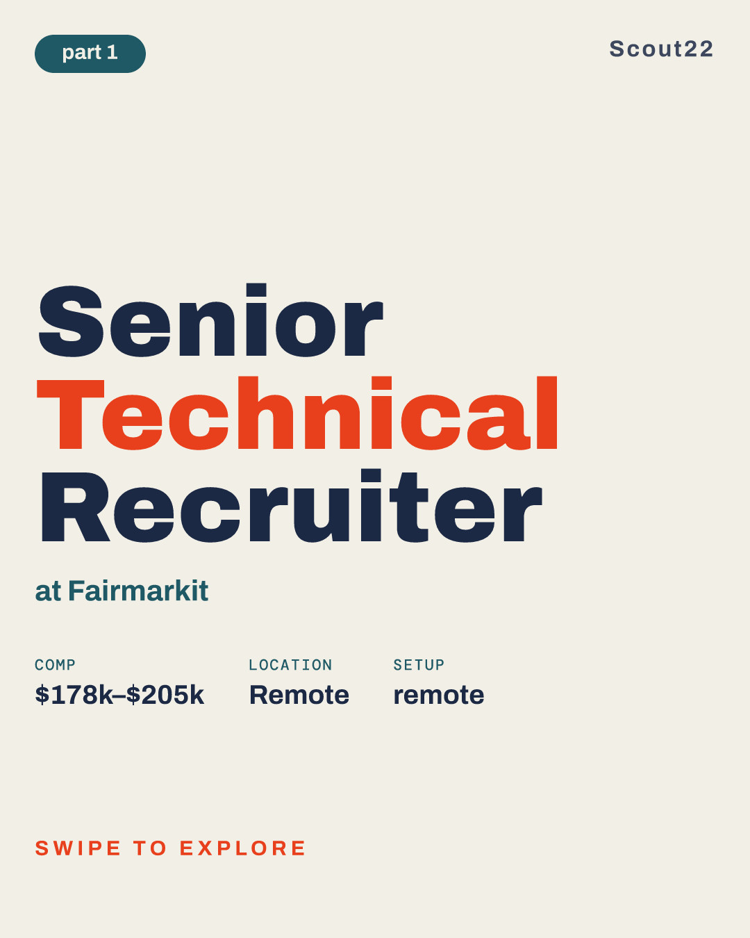 Senior Technical Recruiter at Fairmarkit