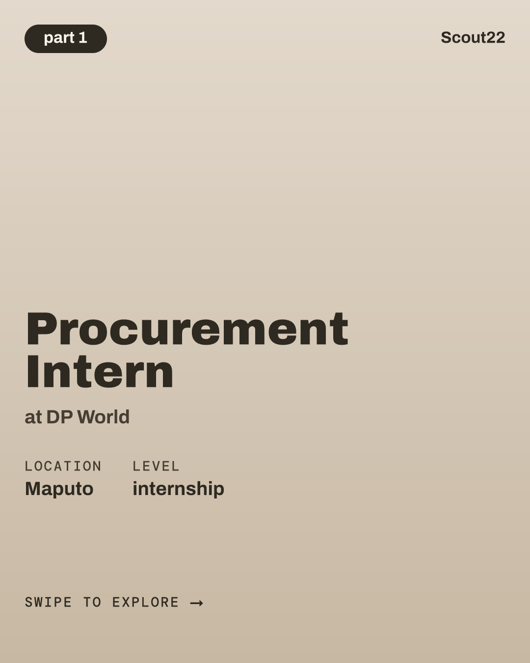 Procurement Intern at DP World