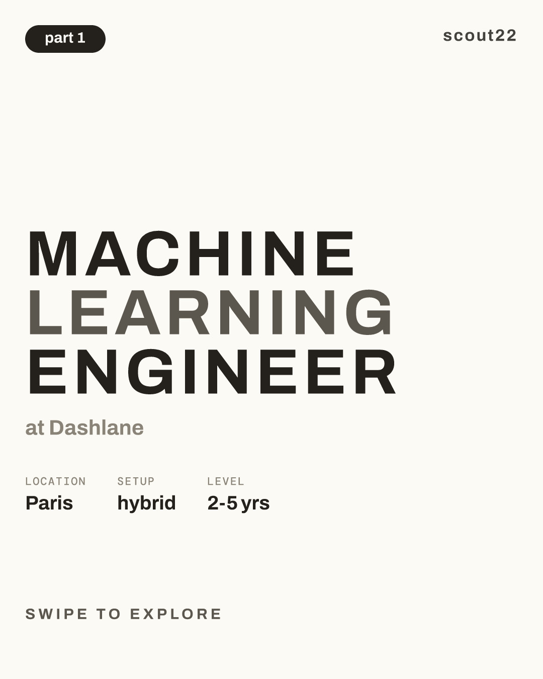 Machine Learning Engineer at Dashlane