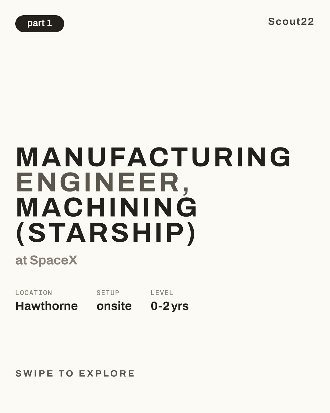 Manufacturing Engineer, Machining (Starship) at SpaceX