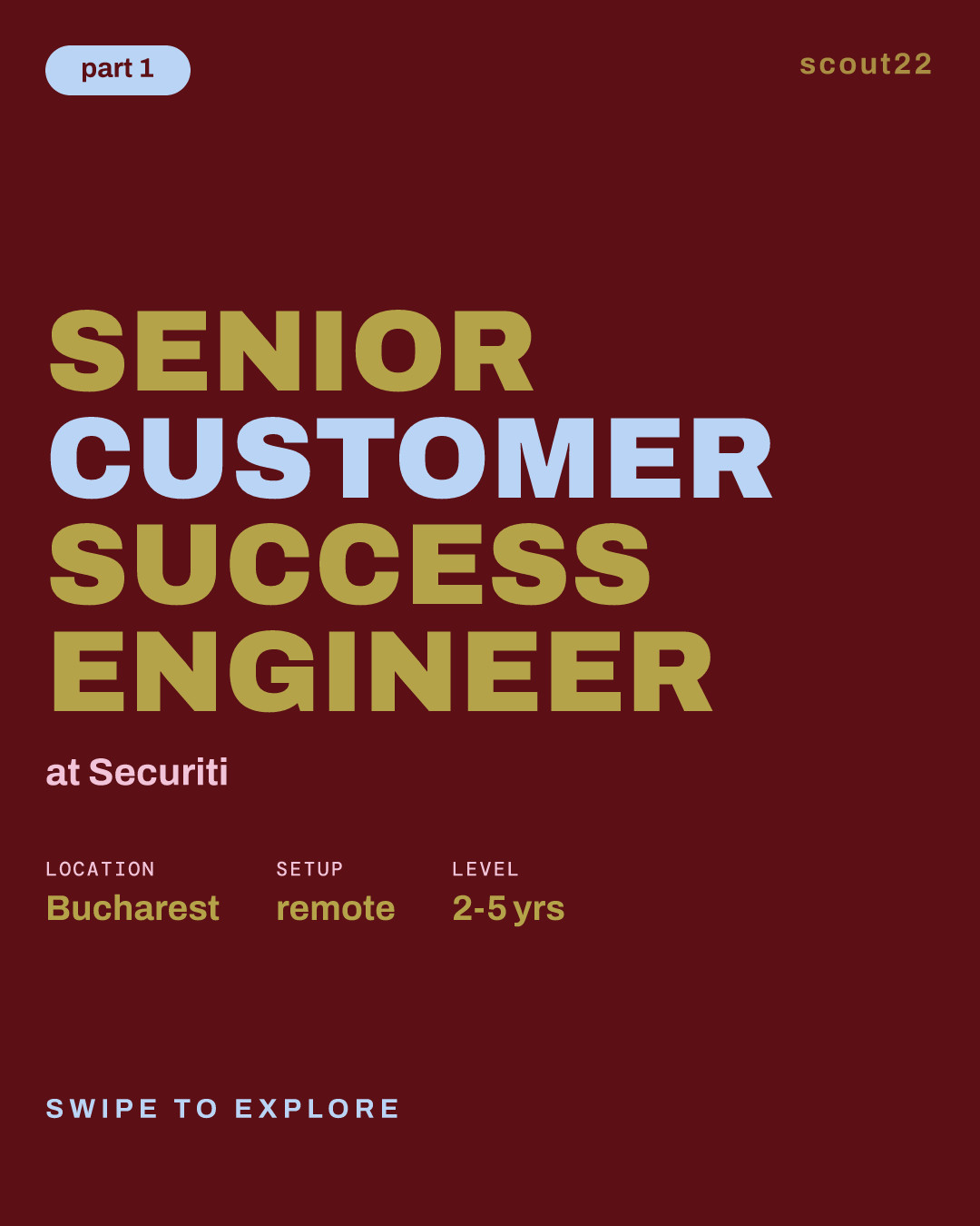 Senior Customer Success Engineer at Securiti