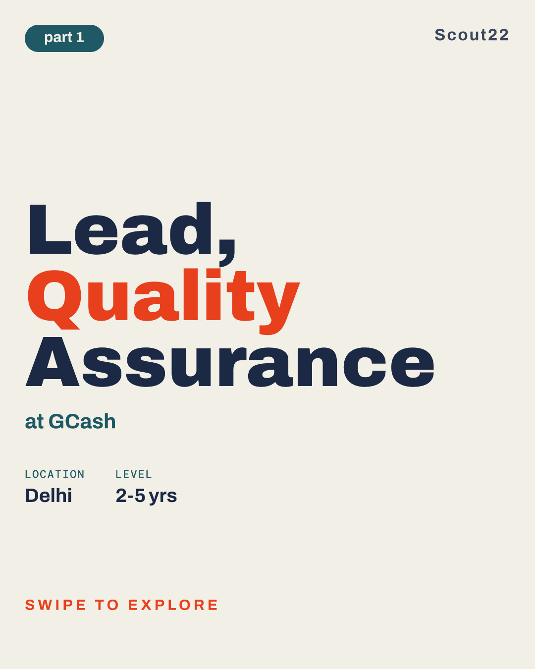 Lead, Quality Assurance at GCash