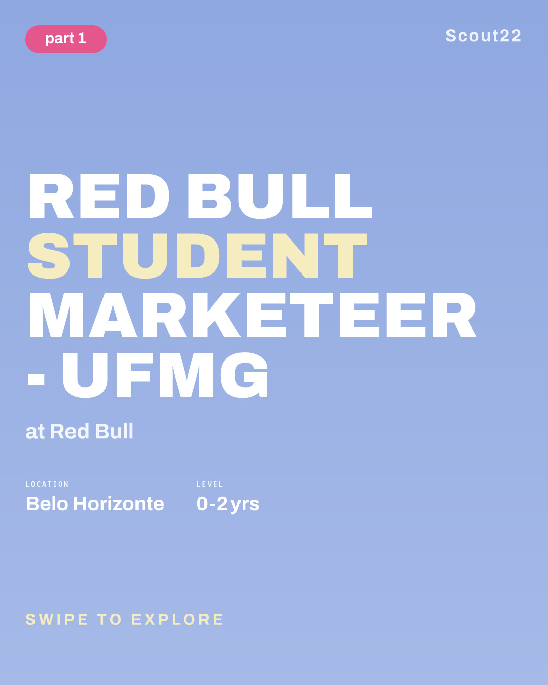 Red Bull Student Marketeer -  UFMG at Red Bull