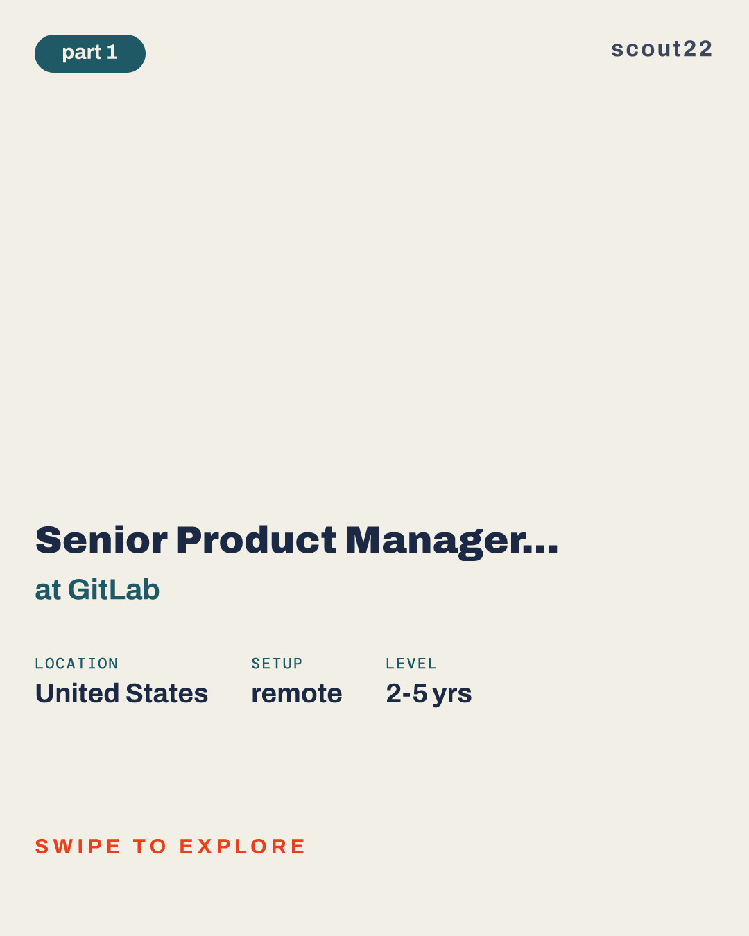 Senior Product Manager, Plan to Code at GitLab