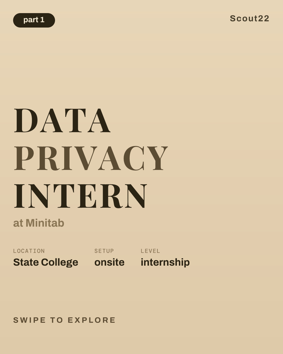 Data Privacy Intern at Minitab