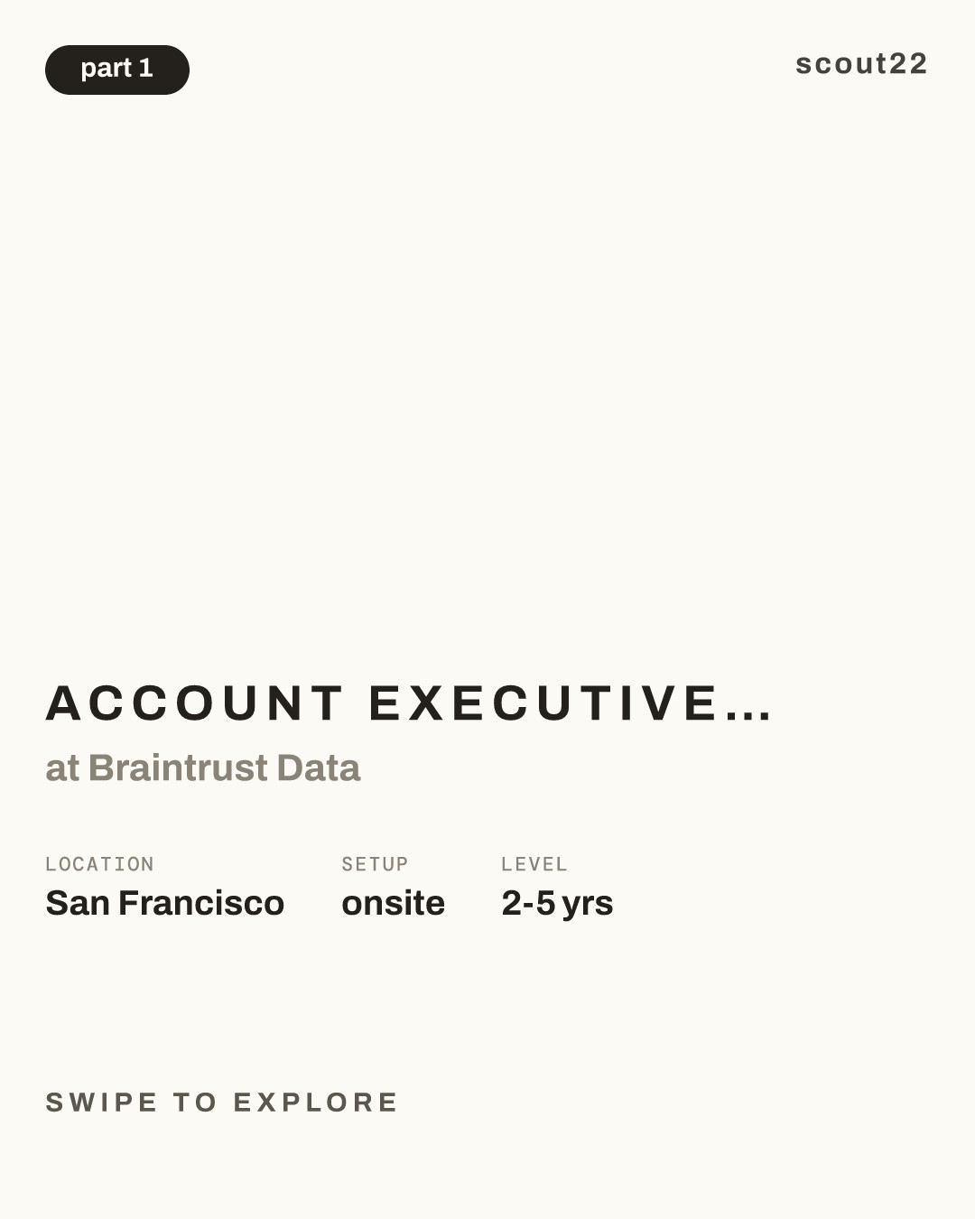 Account Executive, Digital Natives (West Region) at Braintrust Data