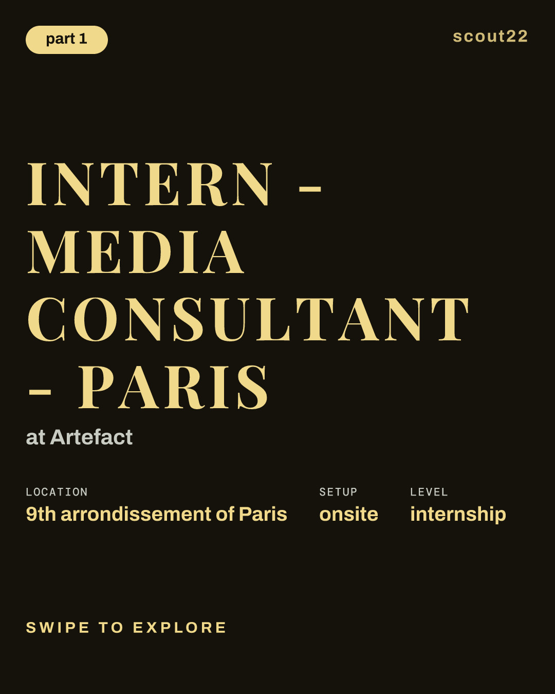 Intern - Media Consultant - Paris at Artefact