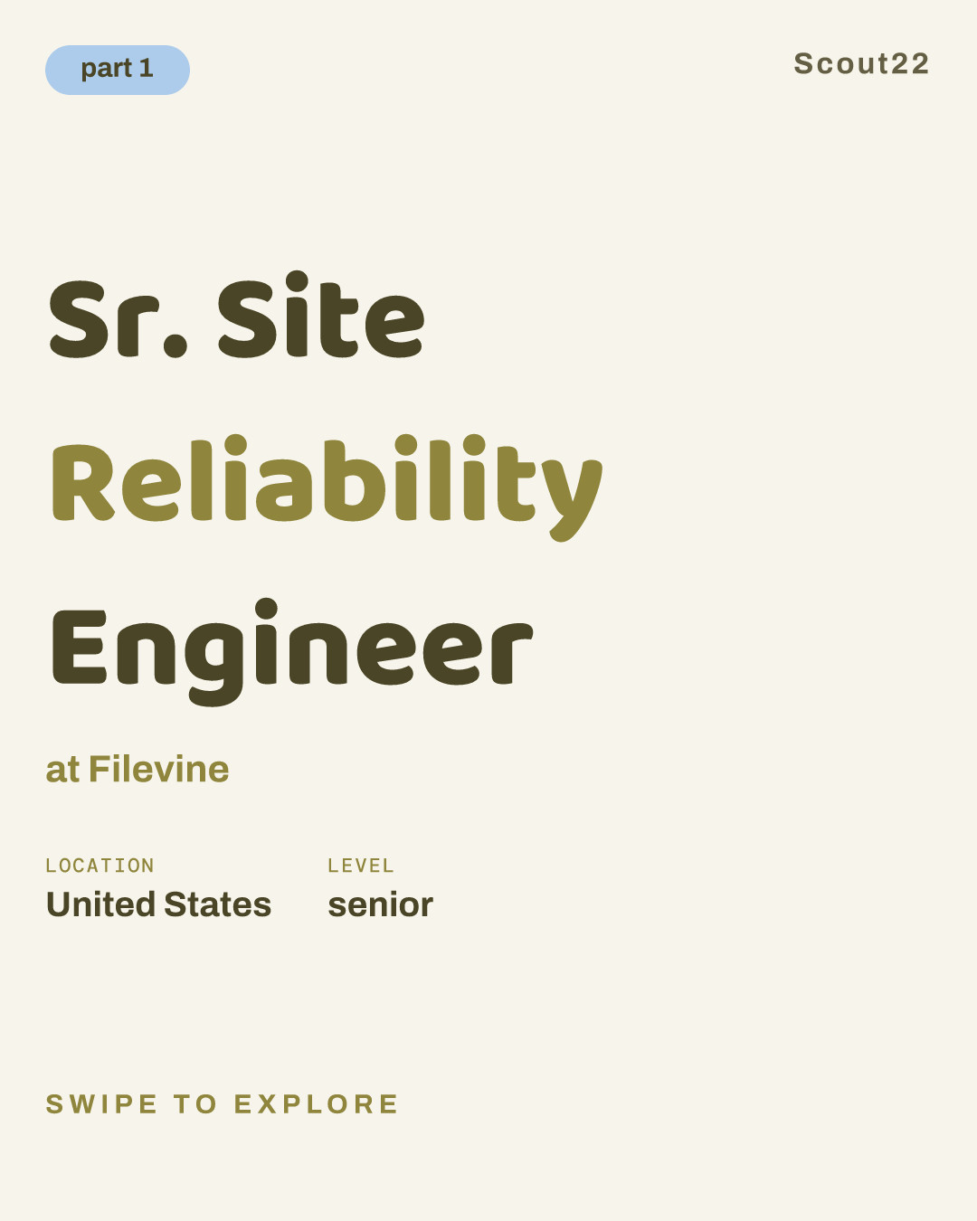 Sr. Site Reliability Engineer › at Filevine