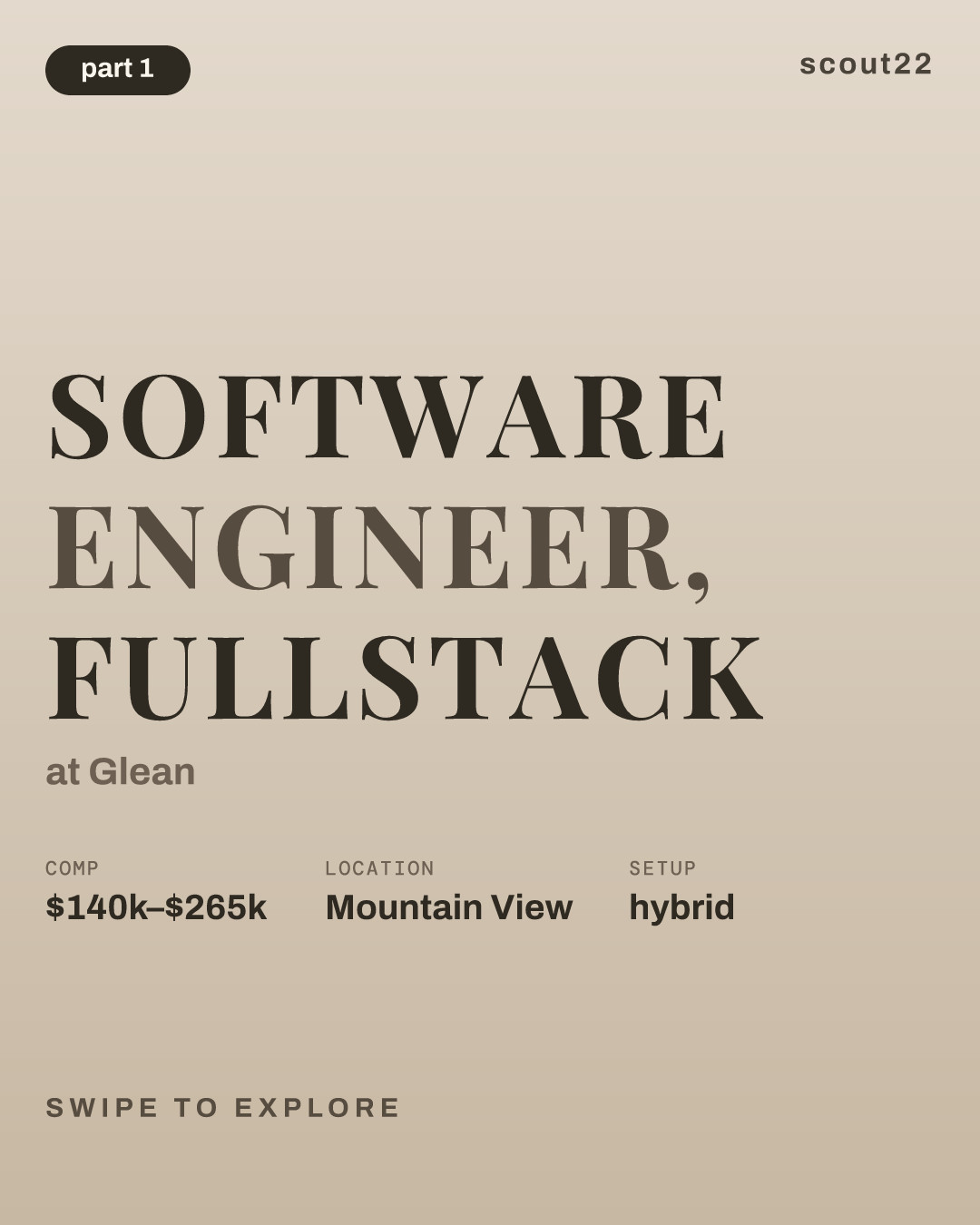 Software Engineer, Fullstack at Glean