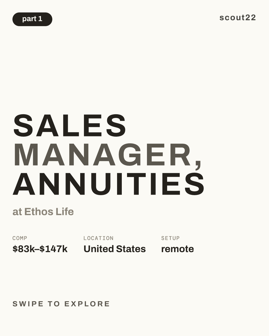 Sales Manager, Annuities at Ethos Life