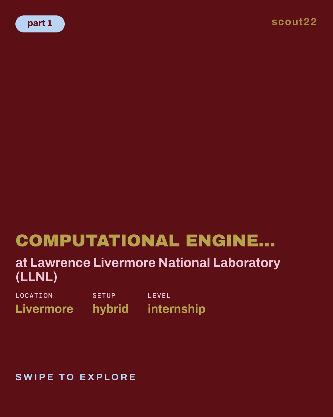 Computational Engineering Division Graduate Intern - Summer 2027 at Lawrence Livermore National Laboratory (LLNL)