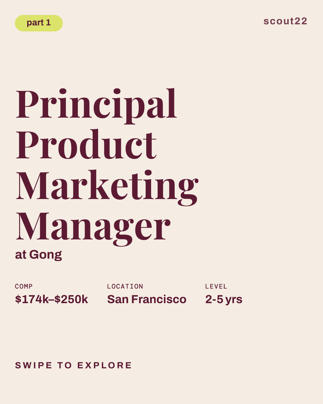 Principal Product Marketing Manager at Gong