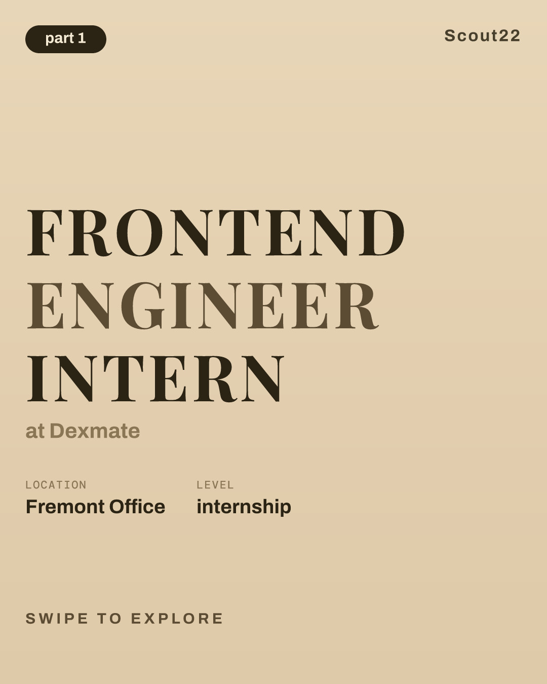 Frontend Engineer Intern at Dexmate