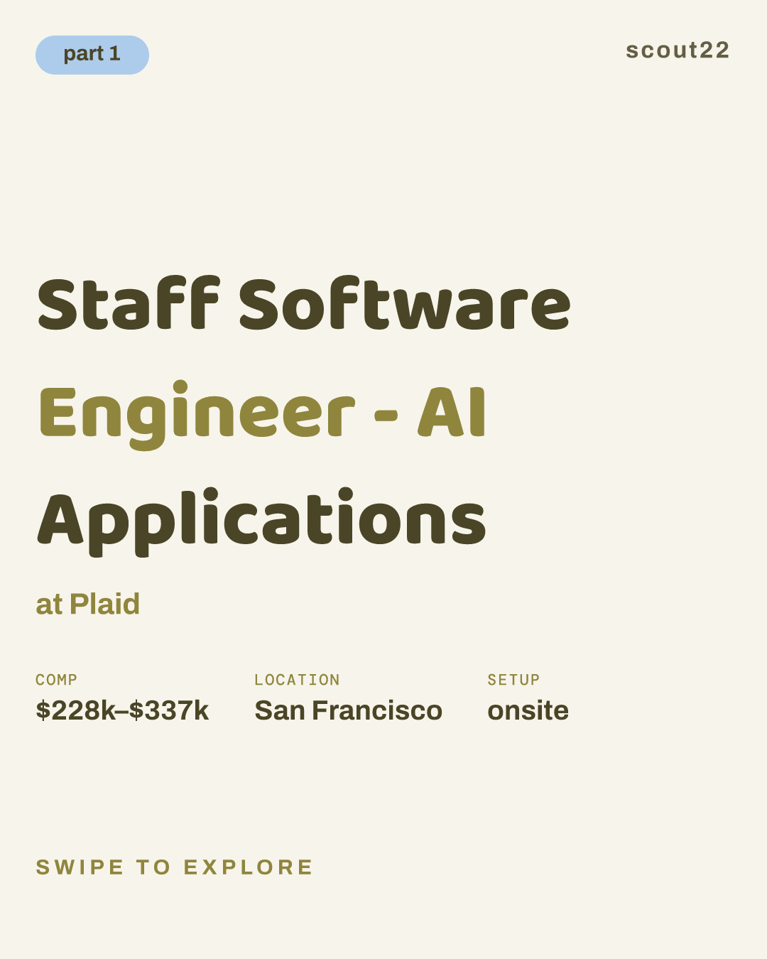 Staff Software Engineer - AI Applications at Plaid