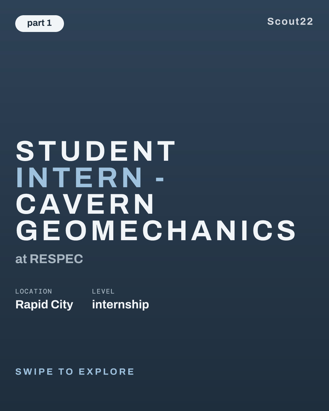Student Intern - Cavern Geomechanics at RESPEC