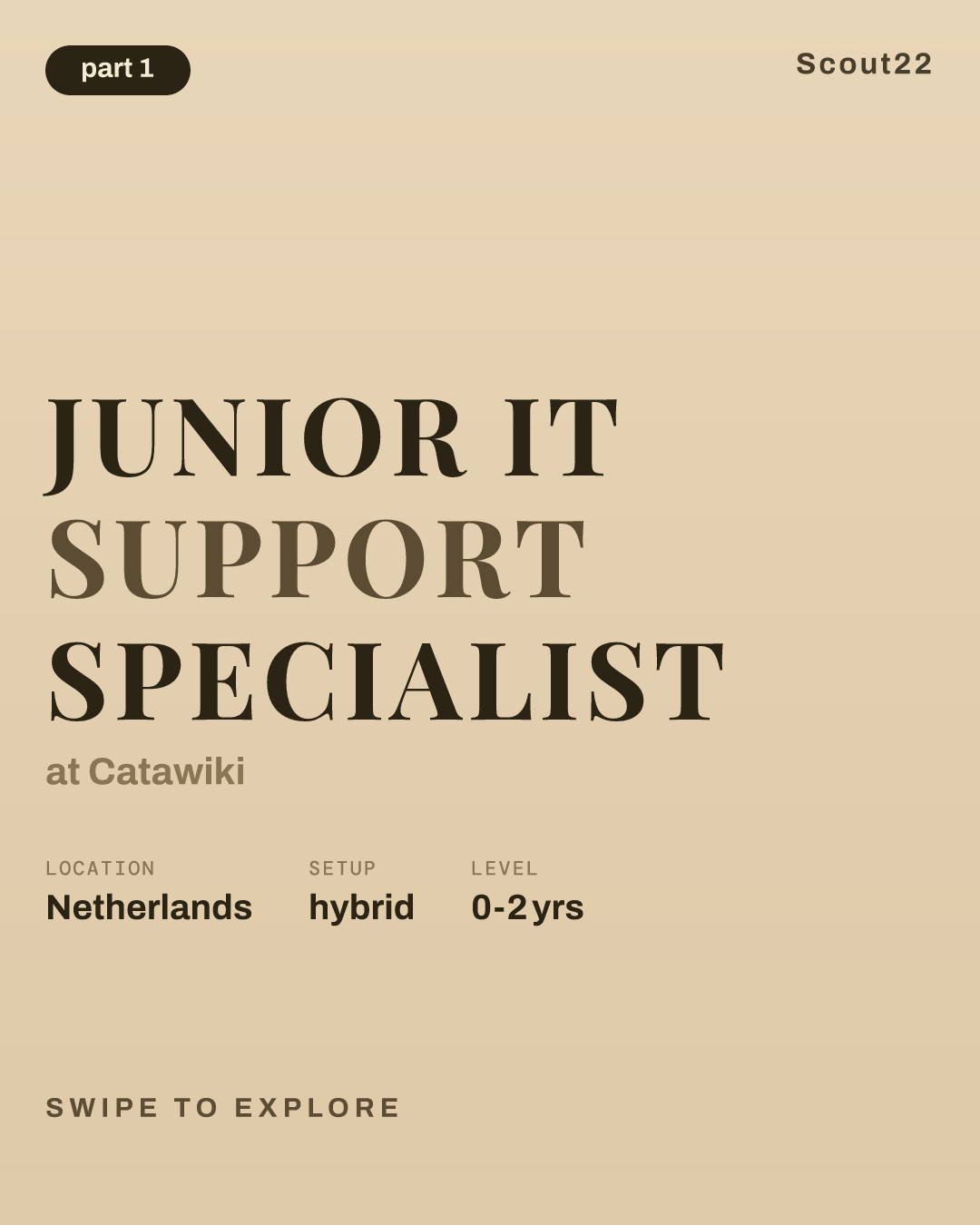 Junior IT Support Specialist at Catawiki