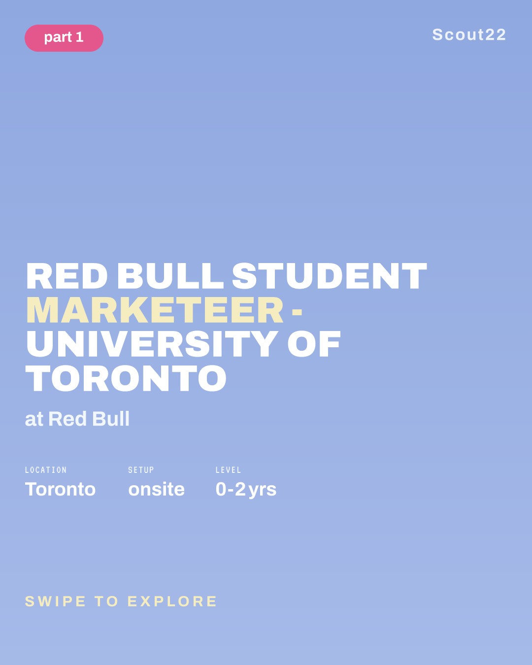 Red Bull Student Marketeer - University of Toronto at Red Bull