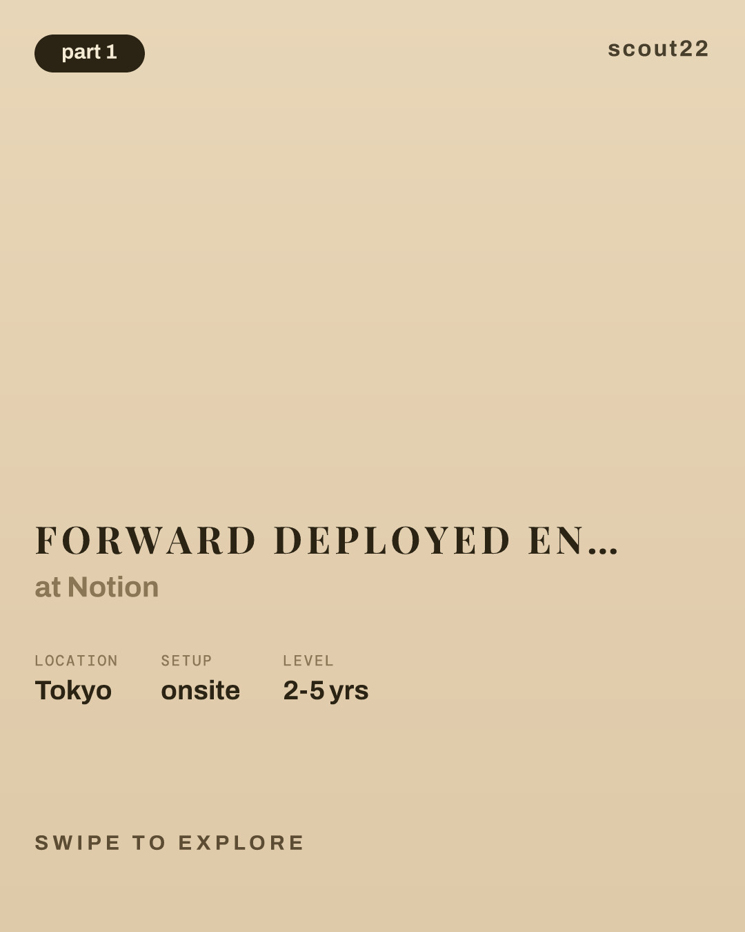 Forward Deployed Engineer, GTM - Japan at Notion