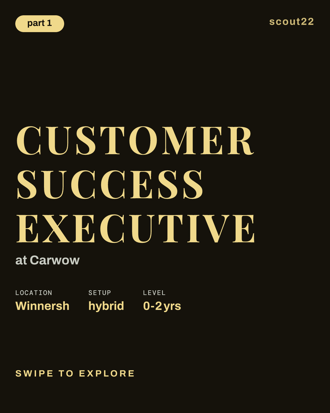 Customer Success Executive at Carwow