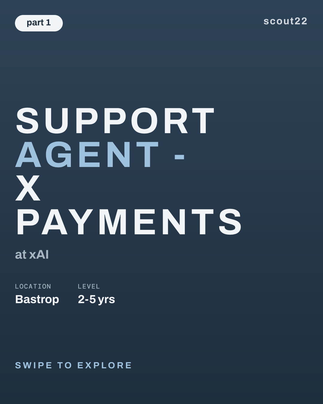 Support Agent - X Payments at xAI