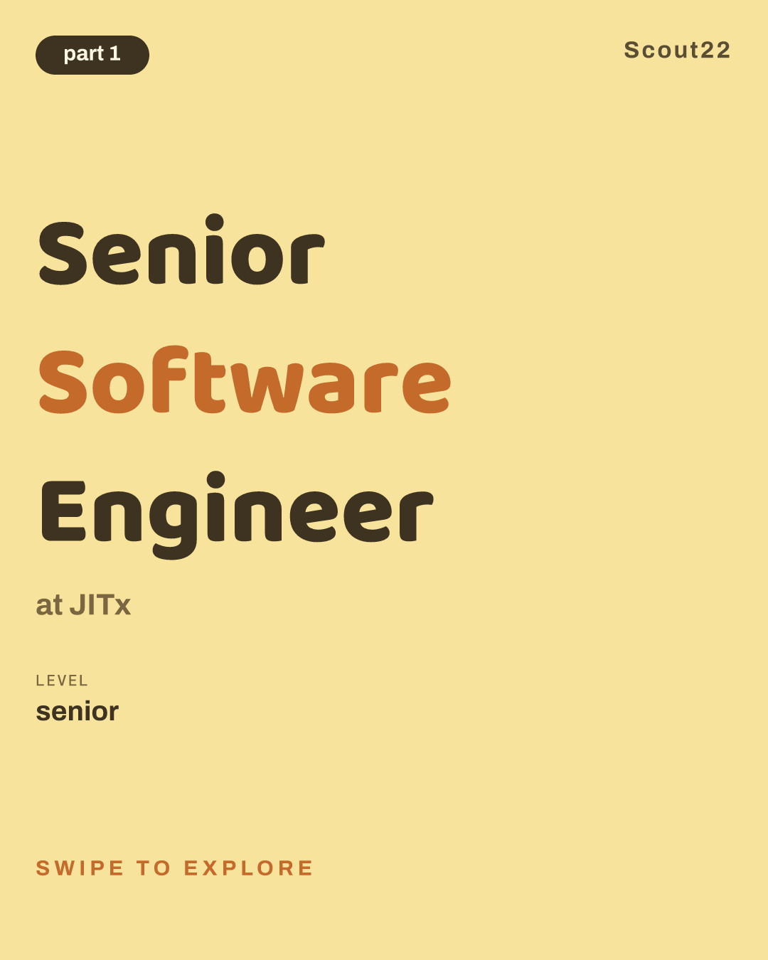 Senior Software Engineer at JITx