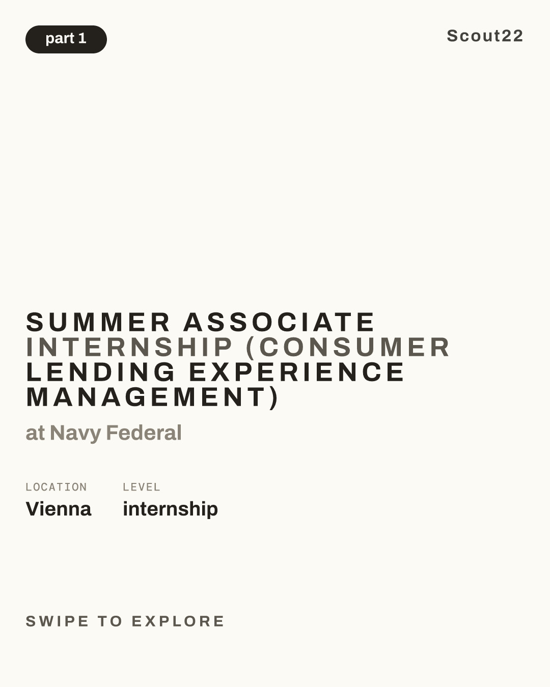 Summer Associate Internship (Consumer Lending Experience Management) at Navy Federal