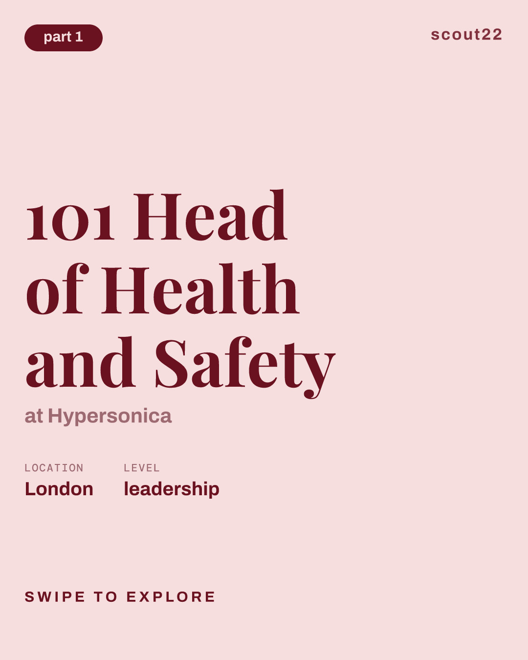101 Head of Health and Safety at Hypersonica