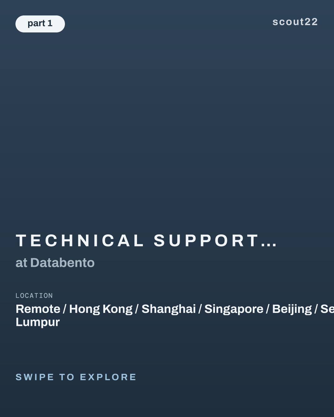 Technical Support Engineer (L1/Frontline Support), APAC at Databento