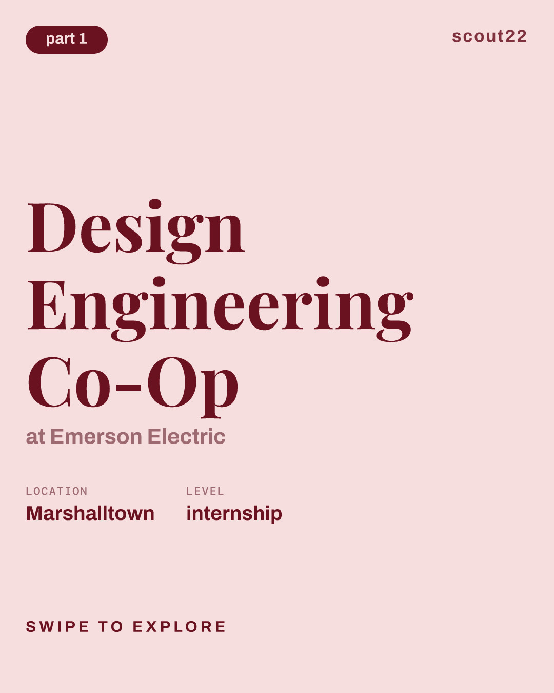 Design Engineering Co-Op at Emerson Electric