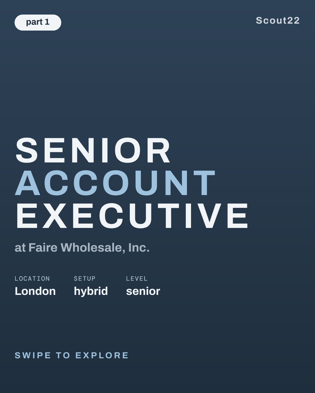 Senior Account Executive at Faire Wholesale, Inc.
