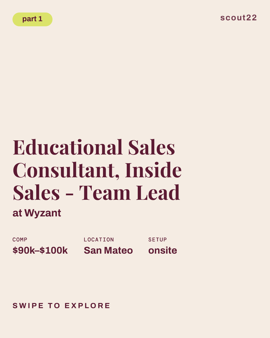 Educational Sales Consultant, Inside Sales - Team Lead at Wyzant