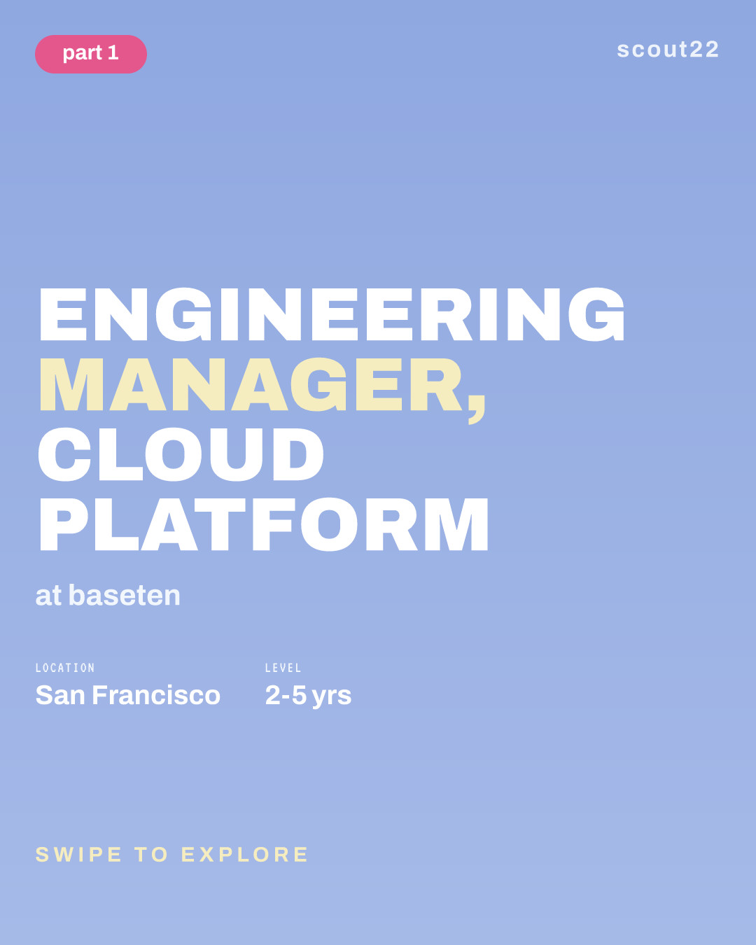 Engineering Manager, Cloud Platform at baseten