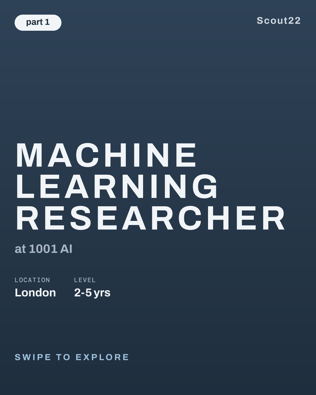 Machine Learning Researcher at 1001 AI