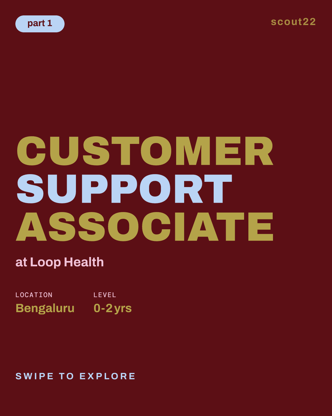 Customer Support Associate at Loop Health