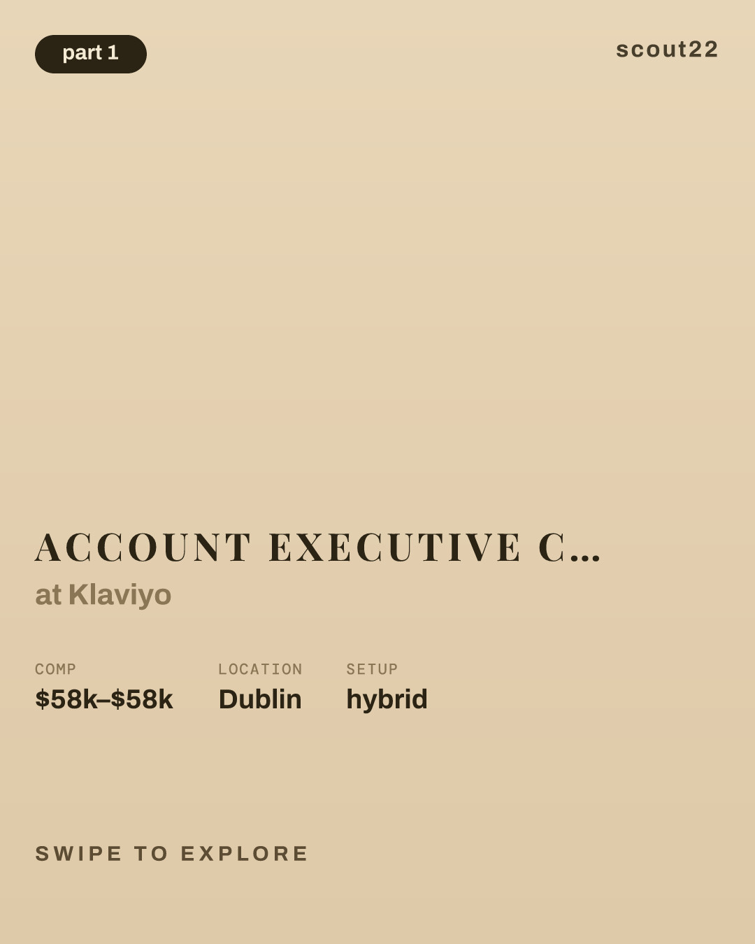 Account Executive Commercial, Spanish Speaker at Klaviyo